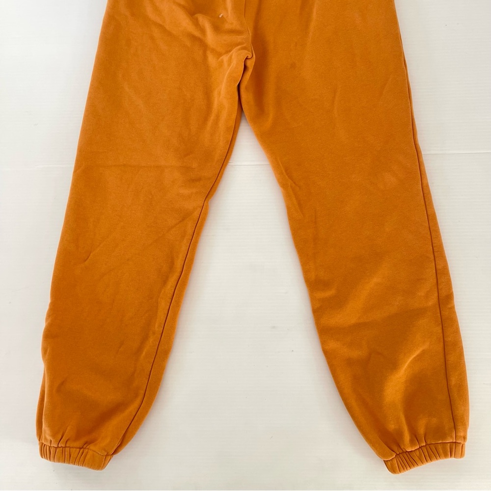Nike Tech Fleece Orange Joggers Sweatpants - Picture 7 of 9